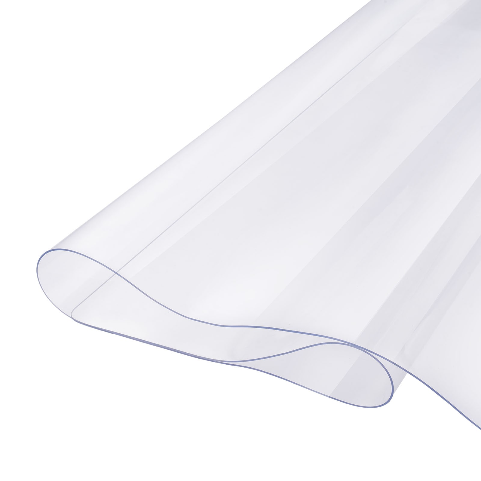 Clear Pvc Table Protector Mat For Dining And Office Desk Surface_voghion.com